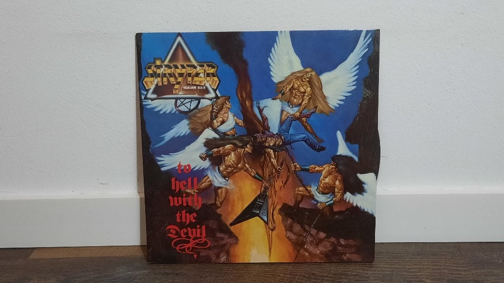 Stryper – To Hell With The Devil LP / Vinyl Plaat, Metal, LP, Gebruikt, Ophalen of Verzenden, 12 inch