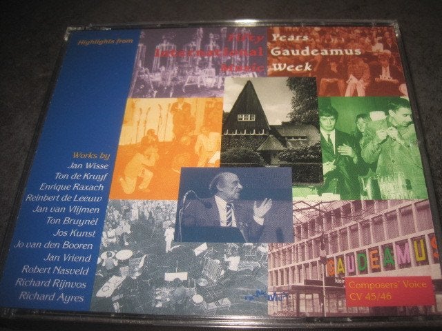 Composers'Voice CV45/46 Wisse Van Vlijmen Bruynel ea 2CD, Ophalen of Verzenden, Classicisme, Zo goed als nieuw, Kamermuziek