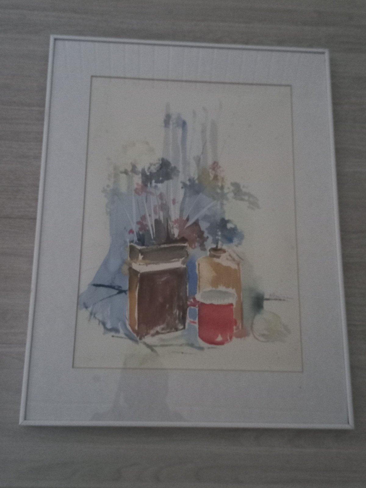 Aquarel, Ophalen