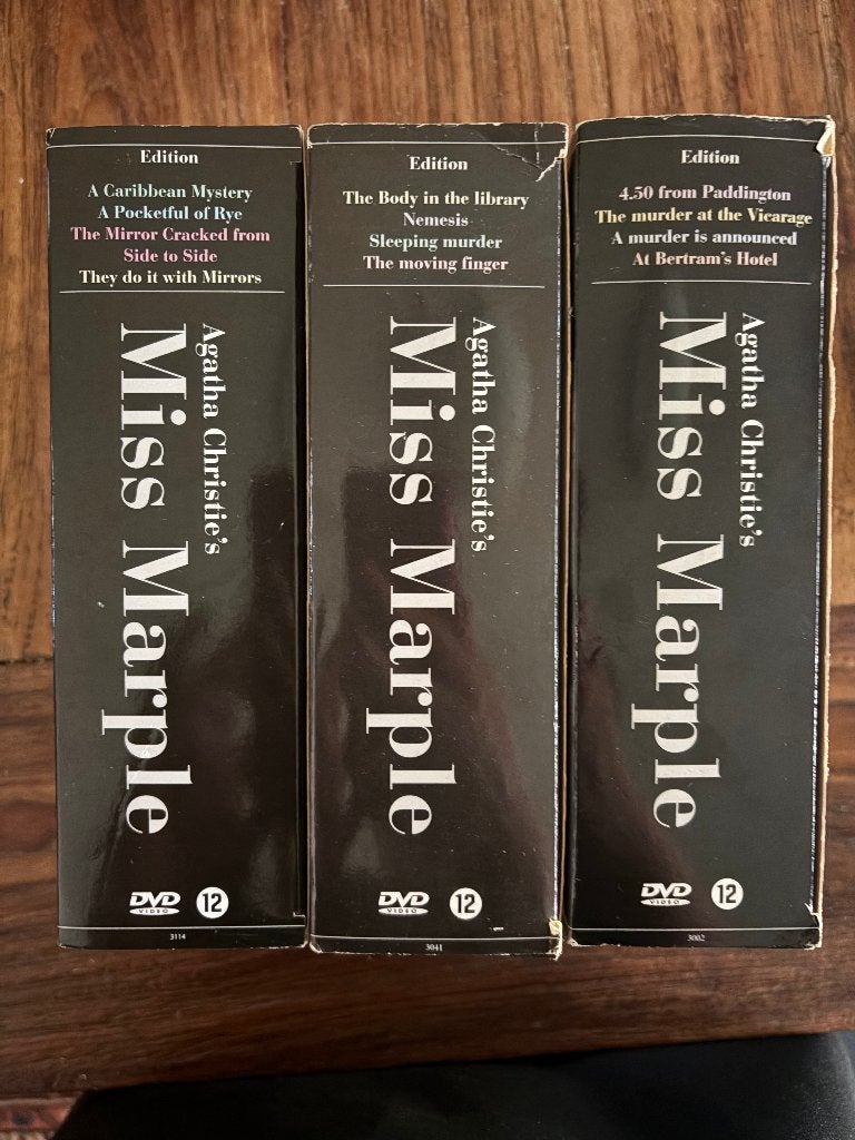 Miss Marple DVD Collection Box, Nederlands, Ophalen of Verzenden, Gebruikt, Engels