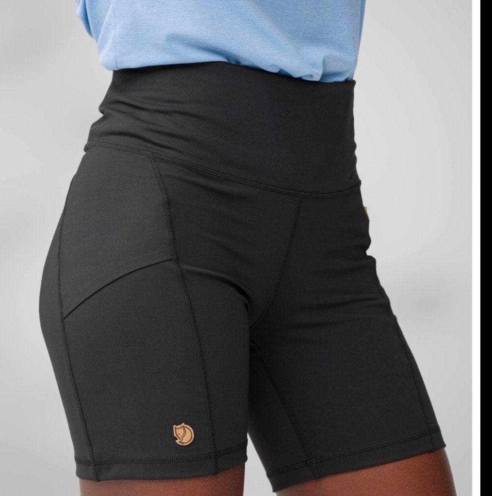 Fjällräven Abisko 6 Short tights Dames Maat S kleur zwart, Kort, Zwart, Ophalen of Verzenden, Zo goed als nieuw
