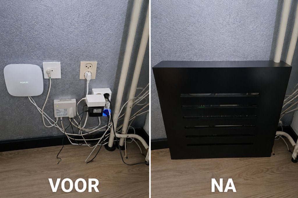 Strakke Kabelombouw op Maat–Weg met Modems & Kabelspaghetti!, Ophalen, Nieuw