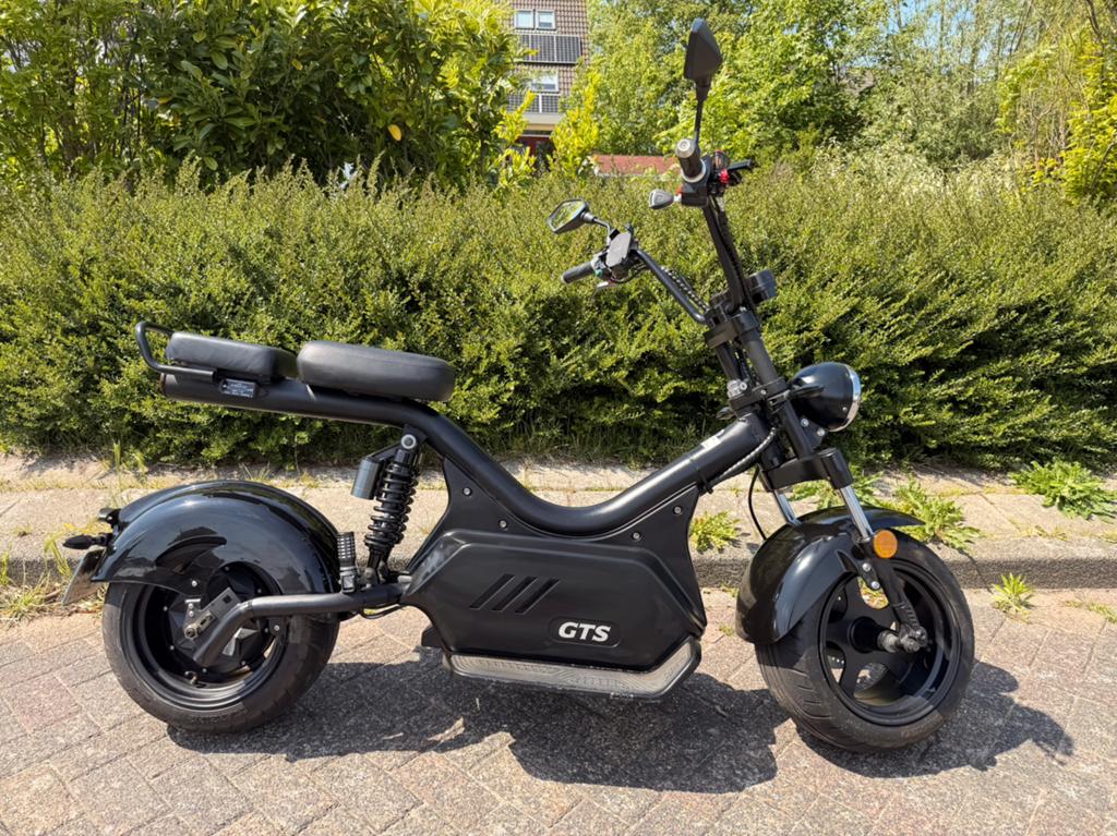 E-scooter GTS HL4.0 zwart 25km/h, Fietsen en Brommers, Ophalen, Elektrisch, Zo goed als nieuw, Maximaal 25 km/u