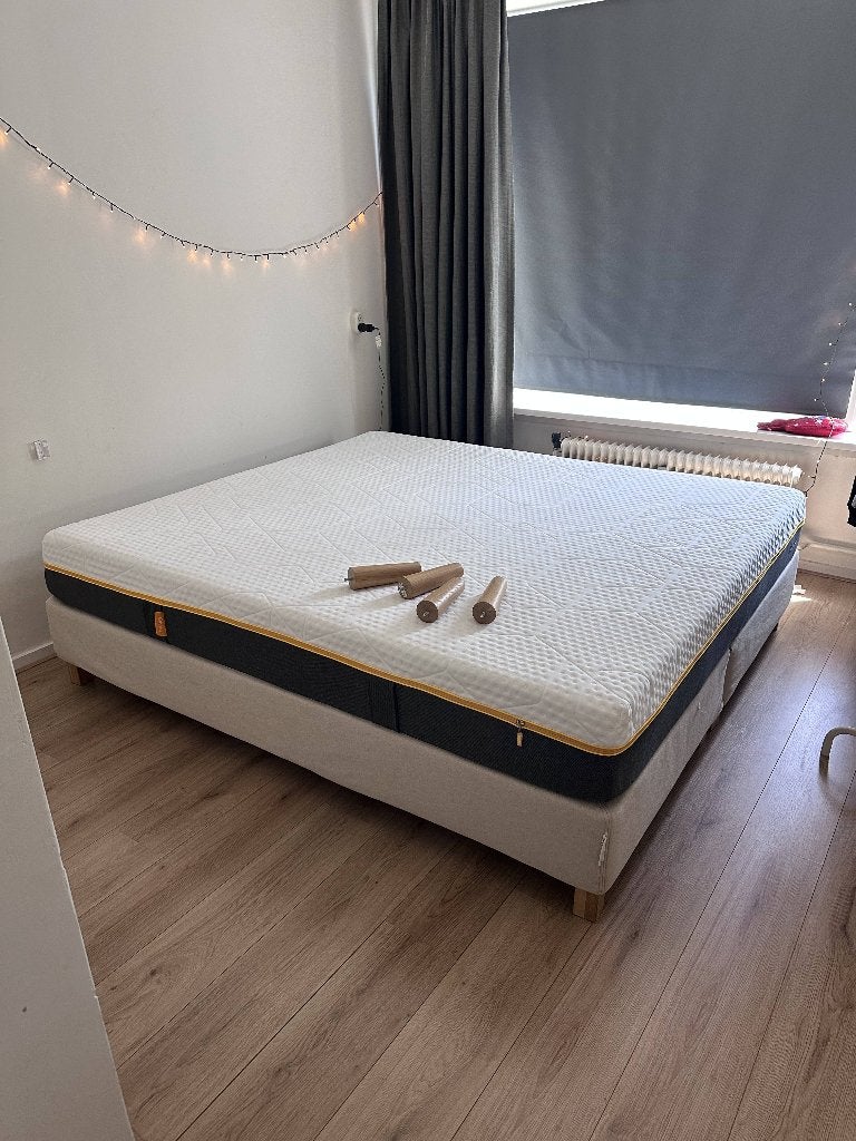 Emma Sleep AirGrid / Zero Gravity matras 180x200 1 jaar oud, Ophalen, Emma Sleep, Tweepersoons, Zo goed als nieuw
