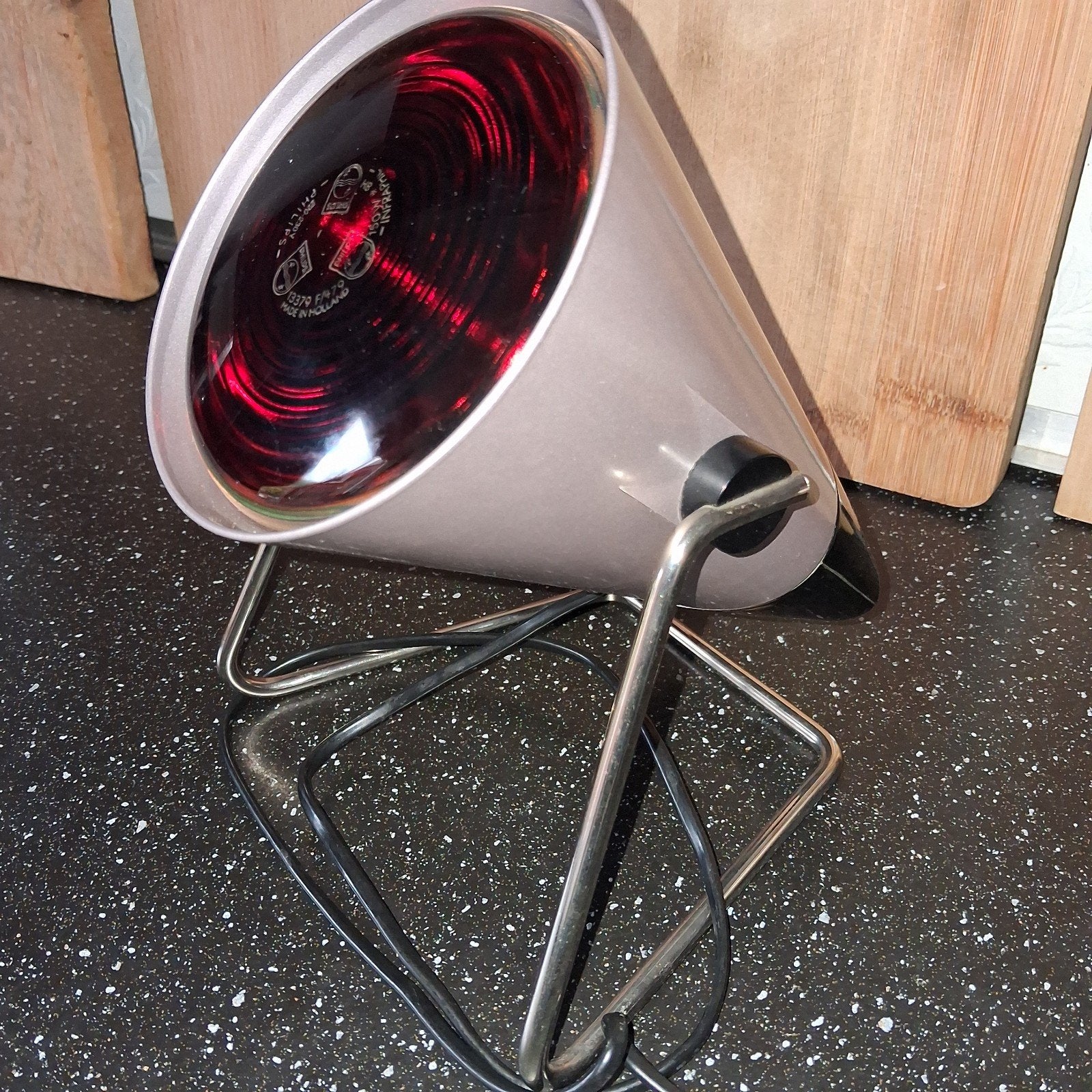 Philips Infraroodlamp HB 370 - Infrarood therapie, Witgoed en Apparatuur, Persoonlijke-verzorgingsapparatuur, Ophalen of Verzenden