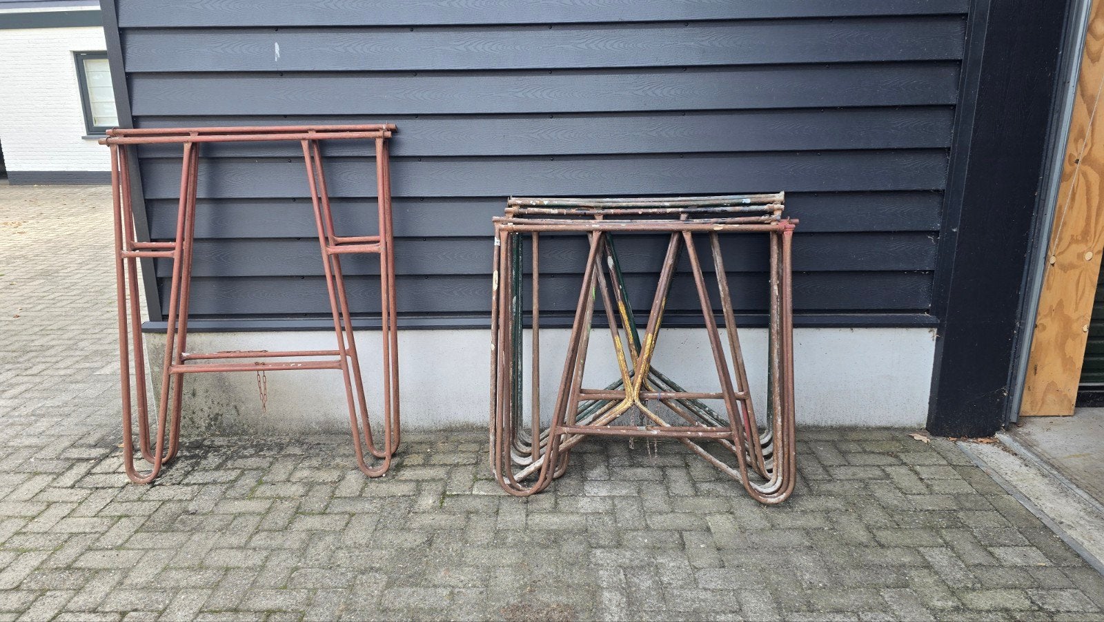 Schragen voor metselwerk - Diverse hoogtes, Ophalen, Gebruikt, Overige typen, Minder dan 2 meter