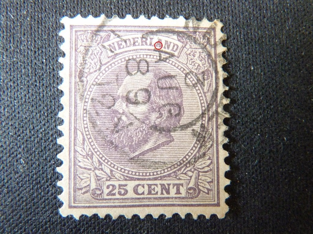 plaatfout  26 , gestempeld., Ophalen of Verzenden, T/m 1940, Gestempeld