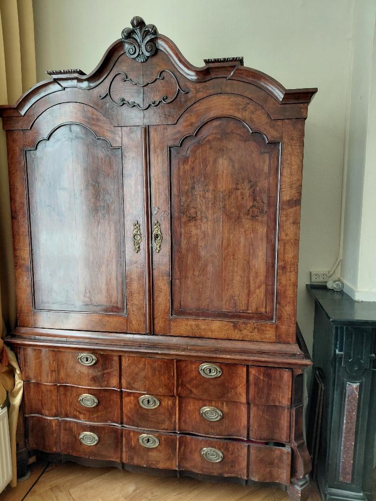Antiek Hollands Kabinet, Antiek en Kunst, Antiek | Meubels | Kasten, Ophalen