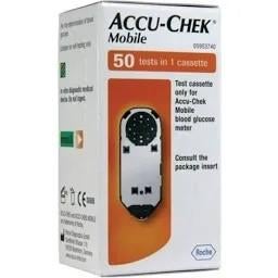 Accu-Chek Mobile Teststrips - 50 tests per cassette, Ophalen of Verzenden, Nieuw