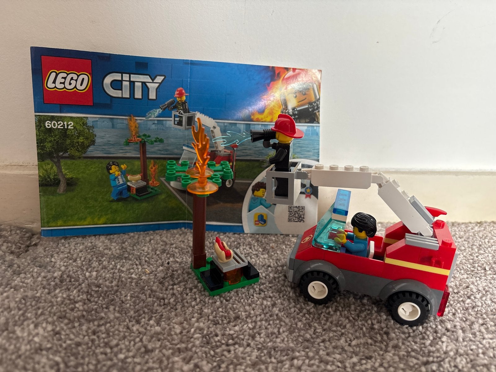 Lego City 60212 Brandweer Starterset, Ophalen, City, Lego, Zo goed als nieuw