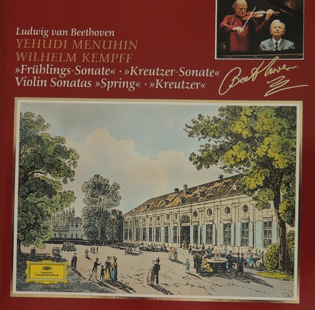 Beethoven / Frühlings- & Kreutzer-Sonate - Menuhin / Kempff, Ophalen of Verzenden, Classicisme, Zo goed als nieuw, Kamermuziek