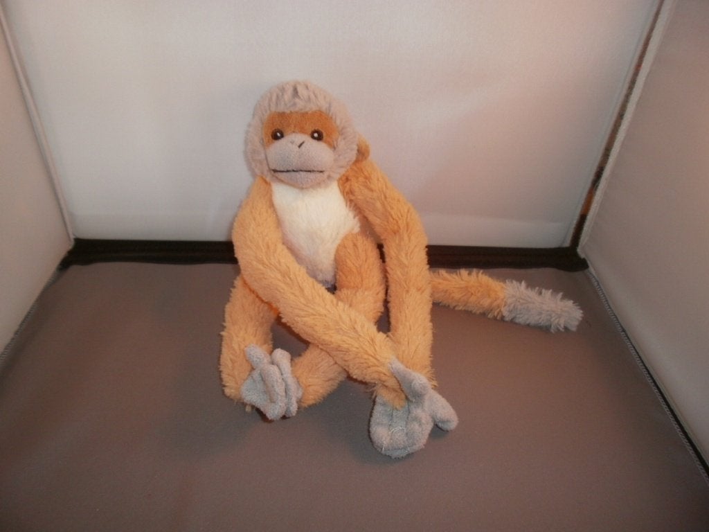 aap aapje licht bruin witte buik grijs snuitje en punt van, Overige merken, Overige karakters, Nieuw, Ophalen of Verzenden