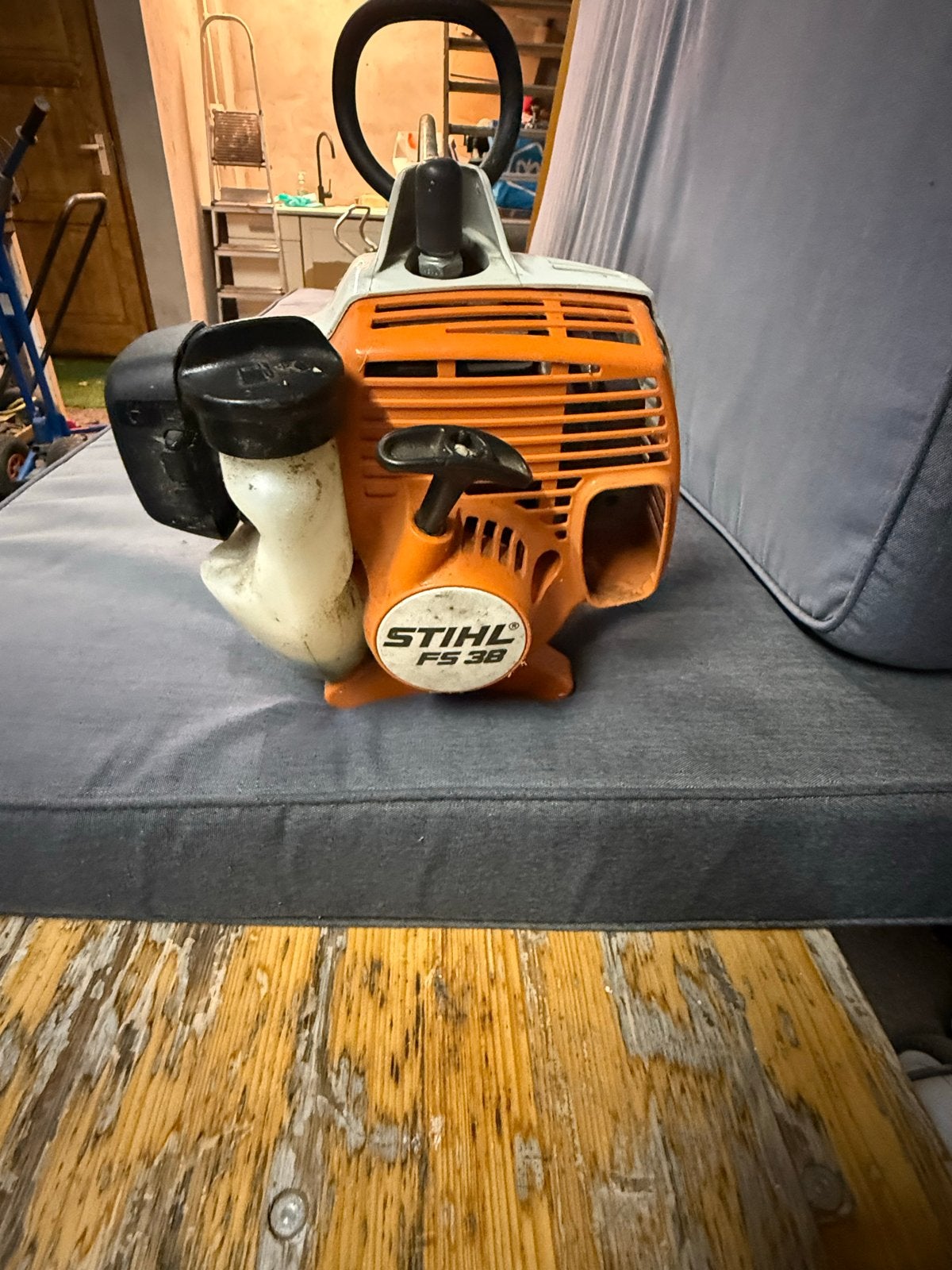 Stihl FS 38 Benzine Grastrimmer - Gebruikt, Tuin en Terras, Ophalen of Verzenden, Gebruikt, 30 tot 50 cm, Benzine