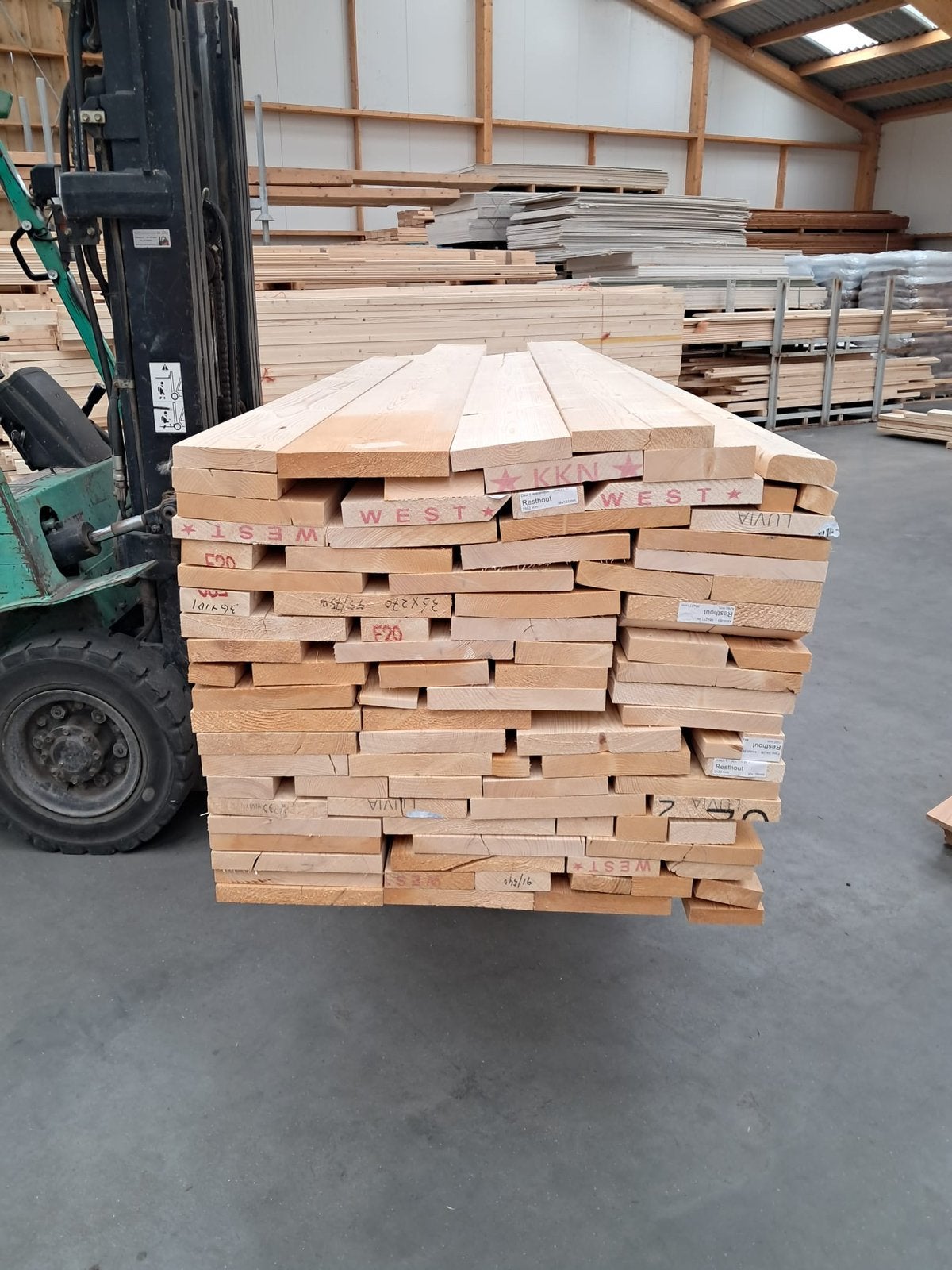 Partij vuren planken diverse, Tuin en Terras, Ophalen, Zo goed als nieuw, 250 cm of meer, Planken