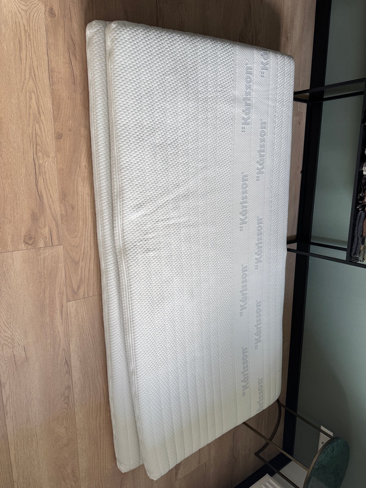 Topper Karlsson 180x200 cm - Rook- en diervrij huis, Ophalen, Gebruikt, Tweepersoons, Matras