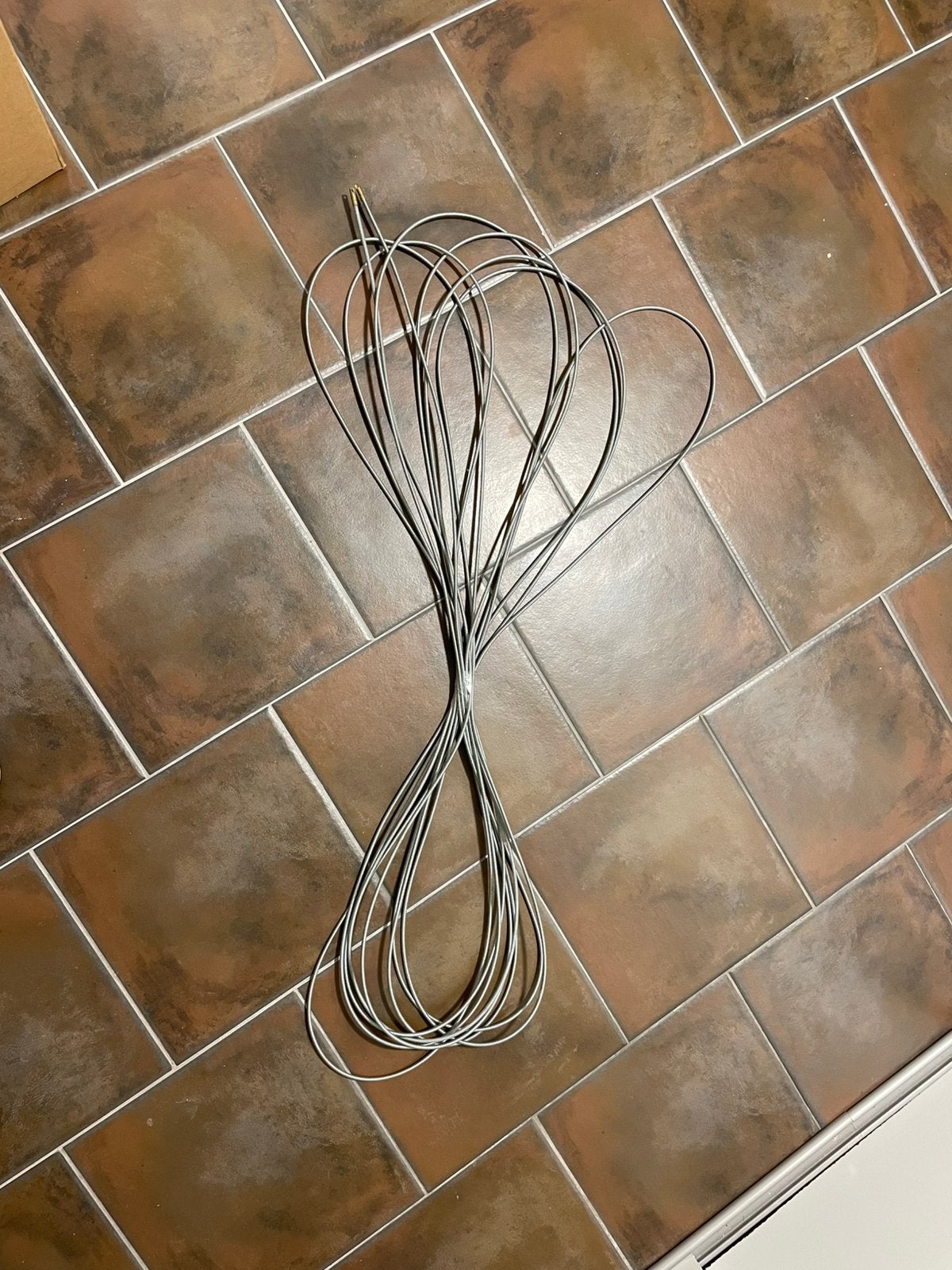 Metalen trekveer 20 meter, Ophalen, Zo goed als nieuw, Kabel of Snoer