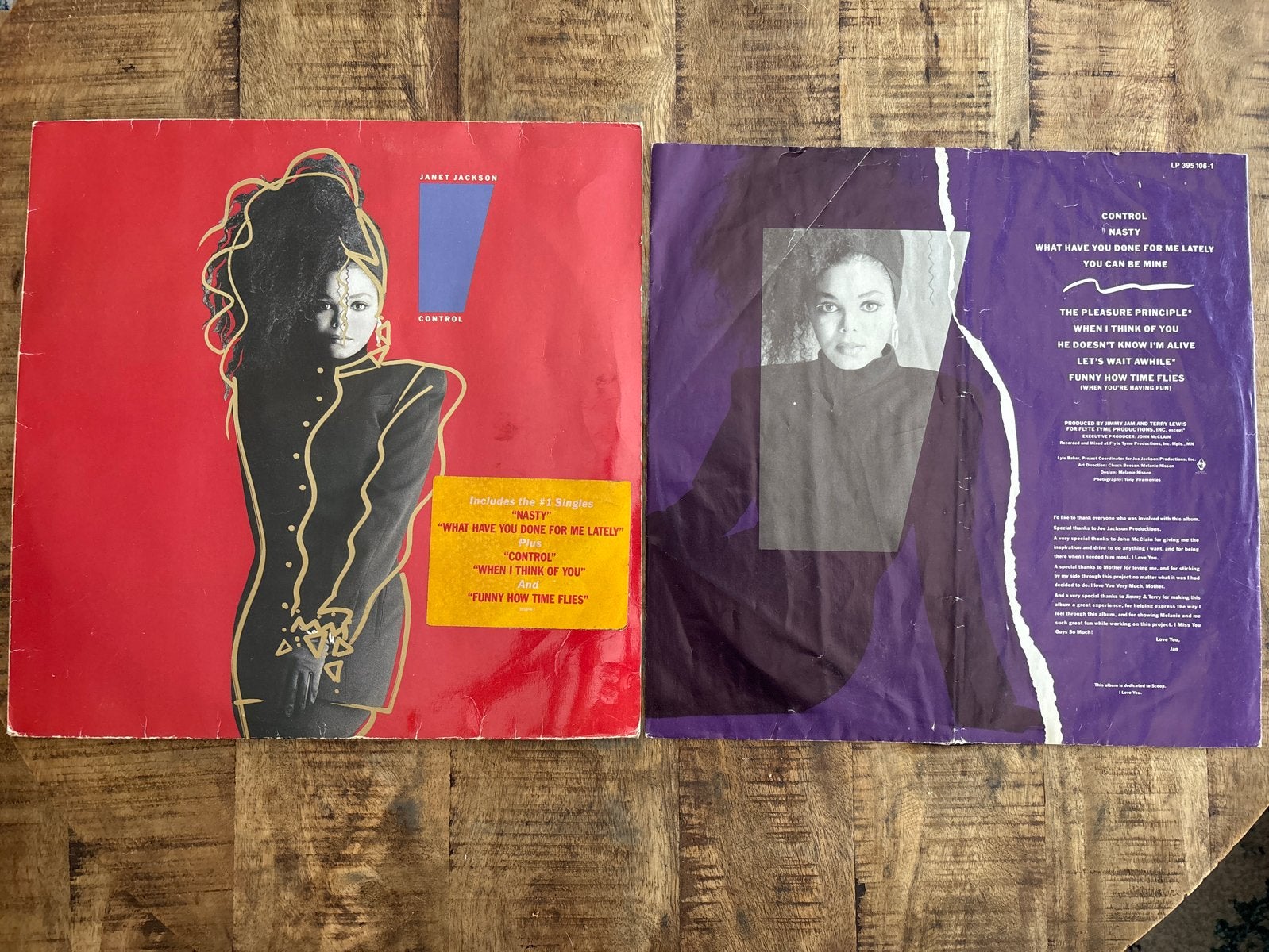 Janet Jackson - Control LP (1986), LP, Gebruikt, Pop, Ophalen of Verzenden