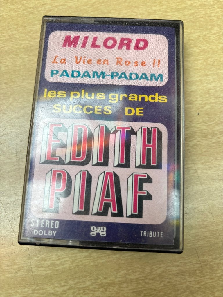 Edith Piaf cassettebandje, Gebruikt, Overige genres, 1 bandje, Ophalen of Verzenden