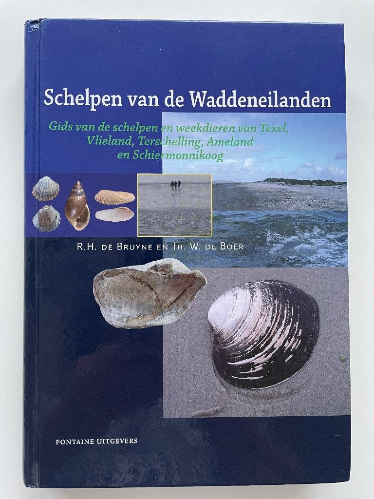 Schelpen van de waddeneilanden, Verzenden, Zo goed als nieuw, Natuur algemeen, R. de Bruyne