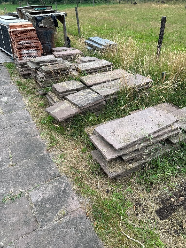 Tegels, Ophalen, 60 cm of meer, Minder dan 20 cm, Minder dan 5 m²