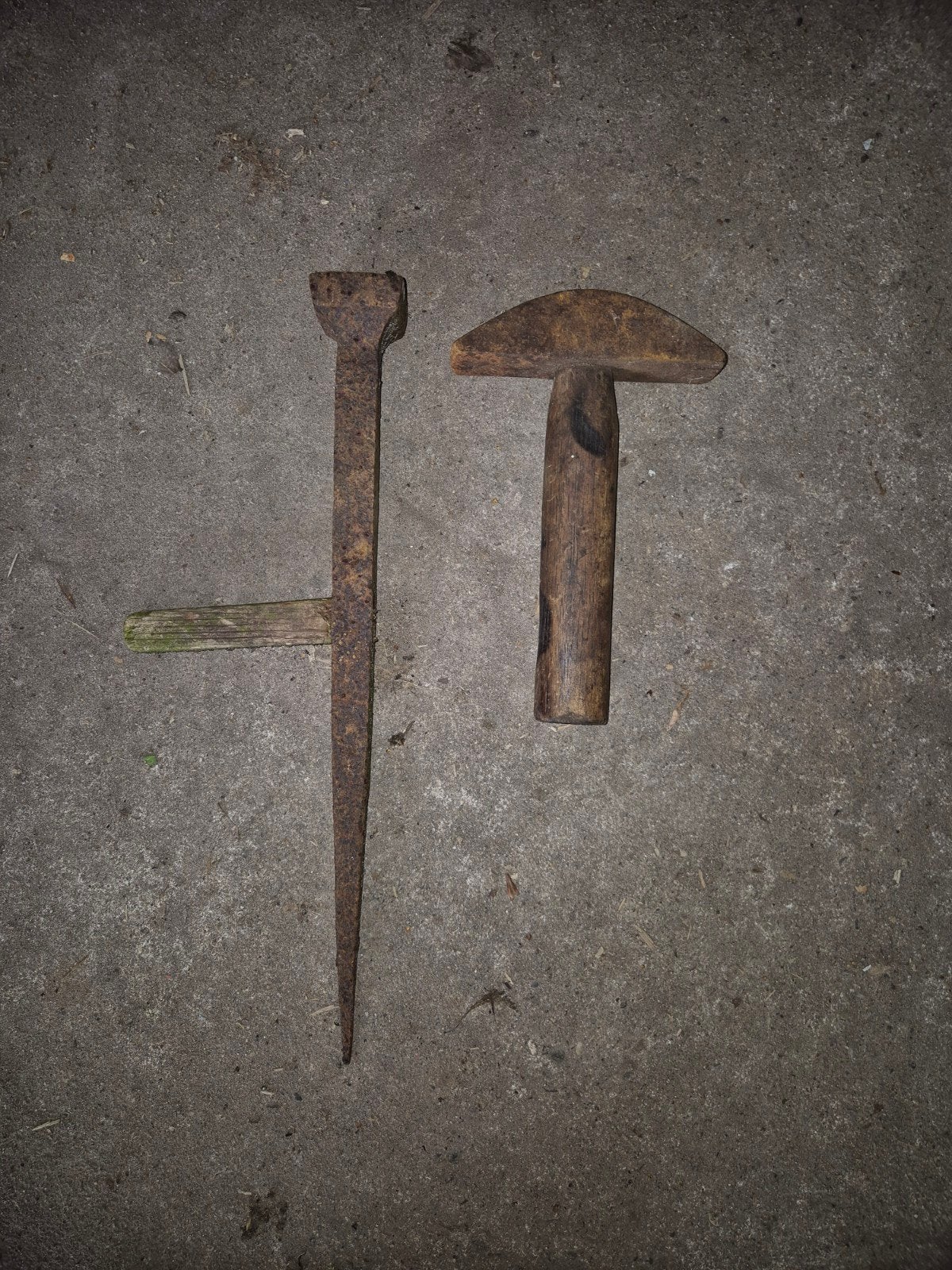 hamer en harspit., Ophalen of Verzenden