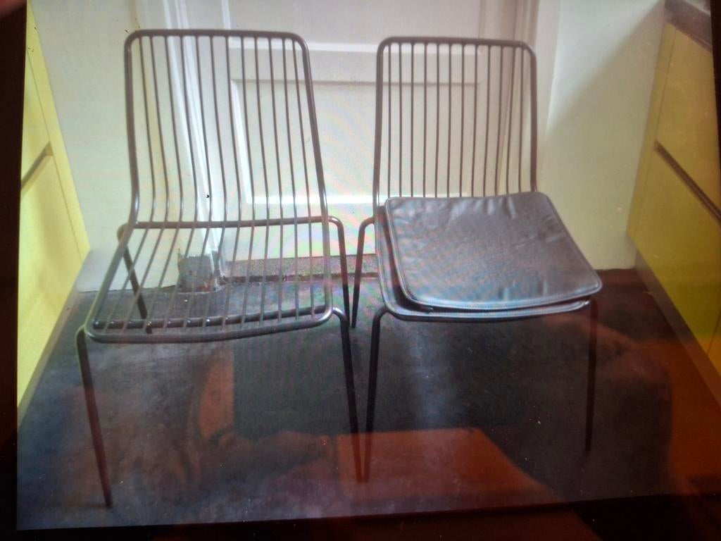 Design draadstaal stoelen, Ophalen of Verzenden