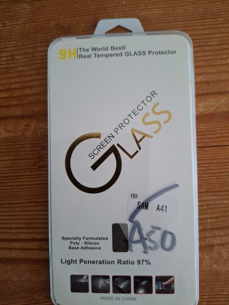 Screenprotector voor Samsung Galaxy A50 - Gehard Glas, Ophalen of Verzenden, Nieuw, Screenprotector