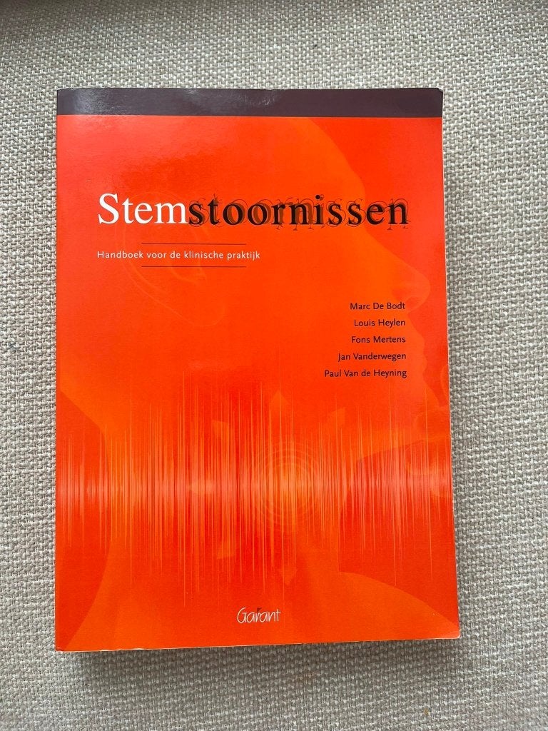 Boek Stemstoornissen, Marc De Bodt, Boeken, Verzenden, Gamma, Zo goed als nieuw, HBO