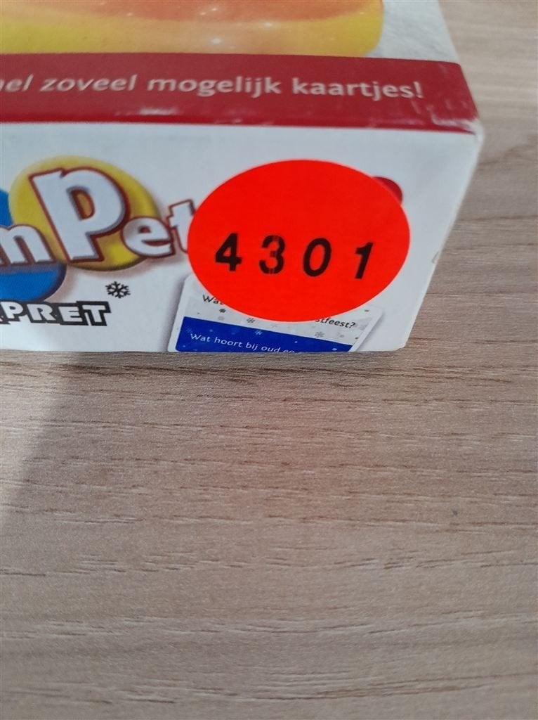 pim pam pet winterpret - s4301, Hobby en Vrije tijd, Gezelschapsspellen | Bordspellen, Verzenden, Zo goed als nieuw