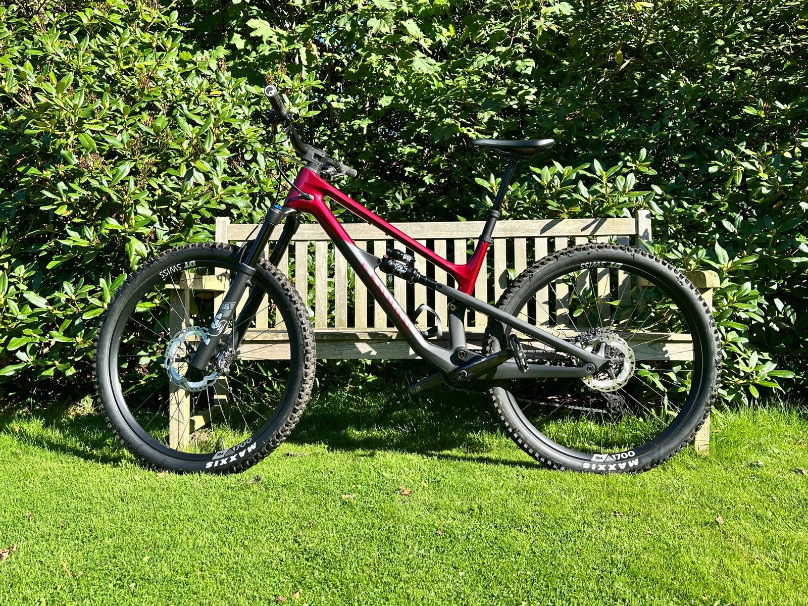 Z.g.a.n mountainbike Canyon Spectral 125 CF 8 - Maat L, Fietsen en Brommers, Fully, Zo goed als nieuw, Schijfrem, Ophalen