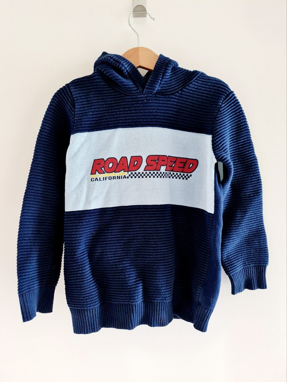 Corduroy hoodie maat 128, Trui of Vest, Ophalen of Verzenden, Zo goed als nieuw, Y.F.K.