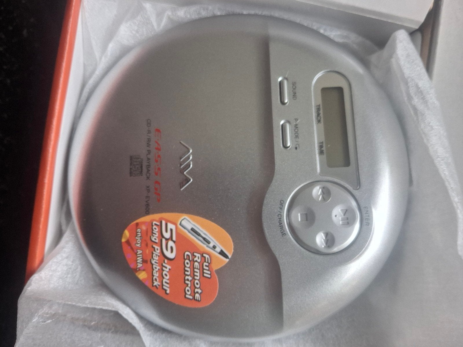 Aiwa XP-EV600 portable cd speler., Ophalen of Verzenden