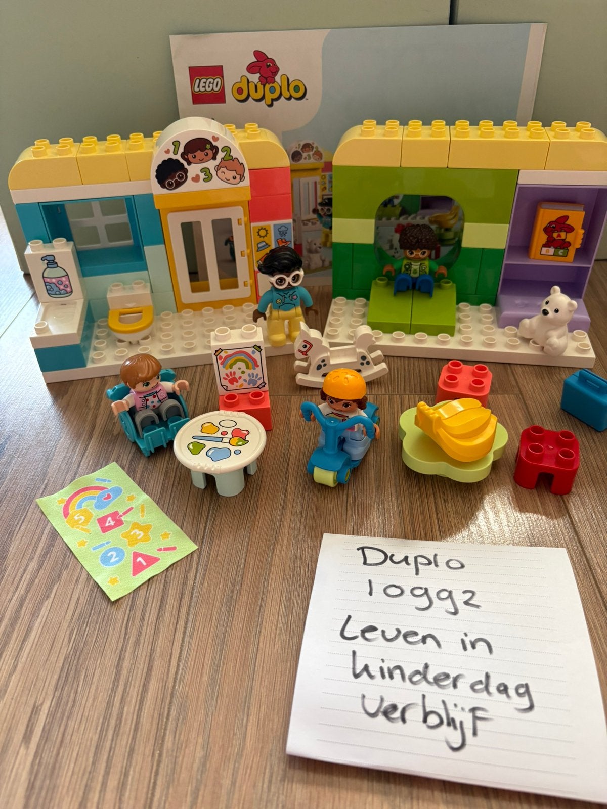 Duplo kinderdagverblijf 10992 compleet, Ophalen, Zo goed als nieuw, Duplo