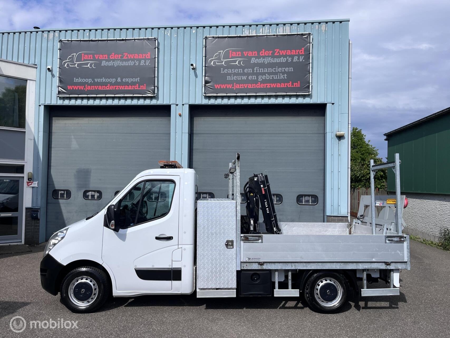 Renault Master opel movano T35 2.3 DCI Open laadbak Hydrauli, 145 pk, Gebruikt, Euro 6, 4 cilinders
