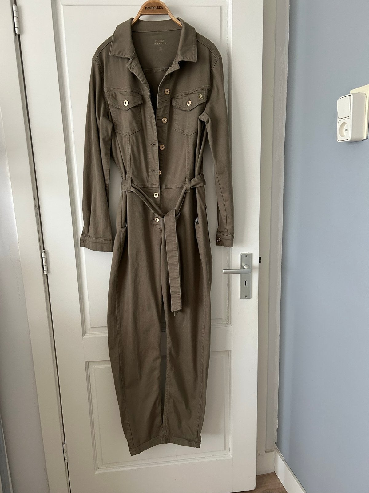 Studio Anneloes Jumpsuit - Maat S - Zo goed als nieuw, Ophalen of Verzenden, Zo goed als nieuw, Maat 36 (S), Groen