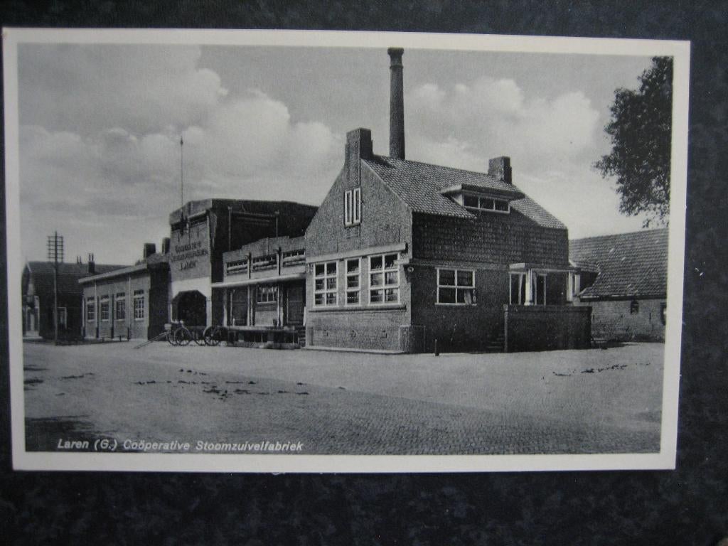 LAREN Gld Cooperative stoomzuivelfabriek, Ophalen of Verzenden, 1940 tot 1960, Gelderland