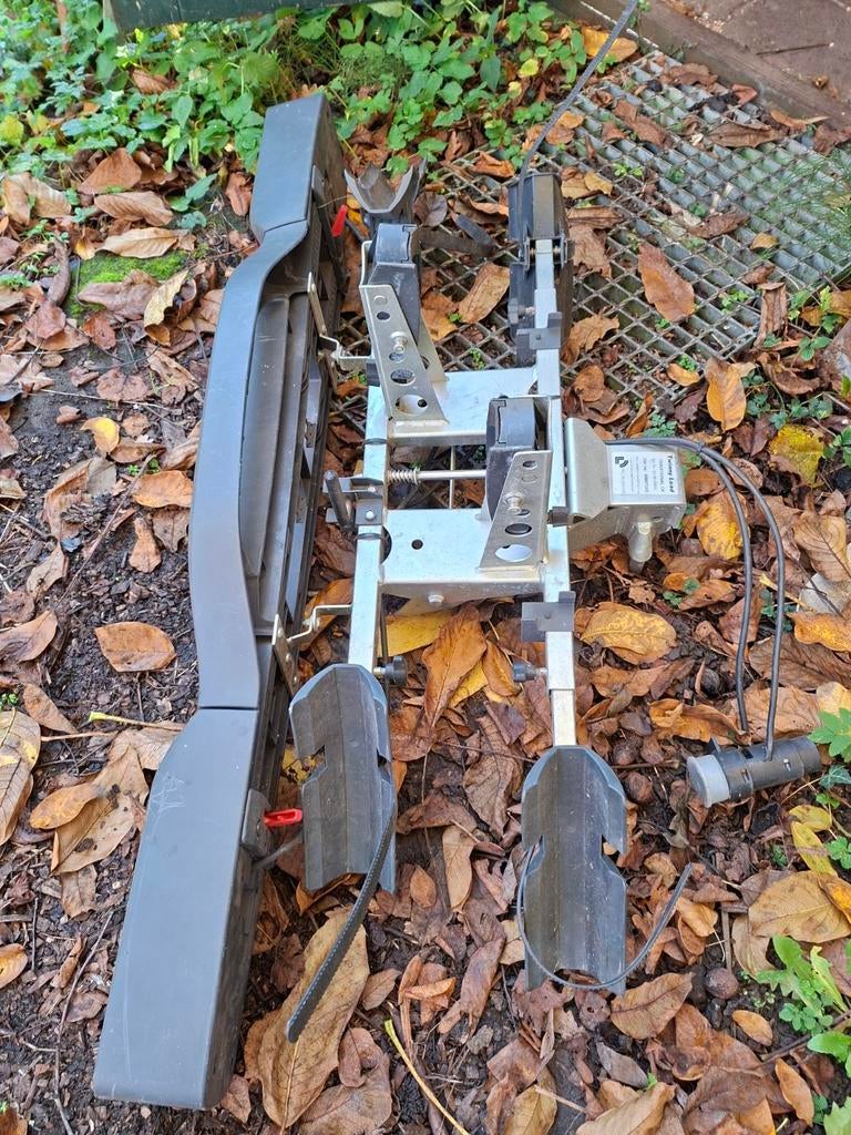 Fietsen drager, Ophalen, Trekhaakdrager