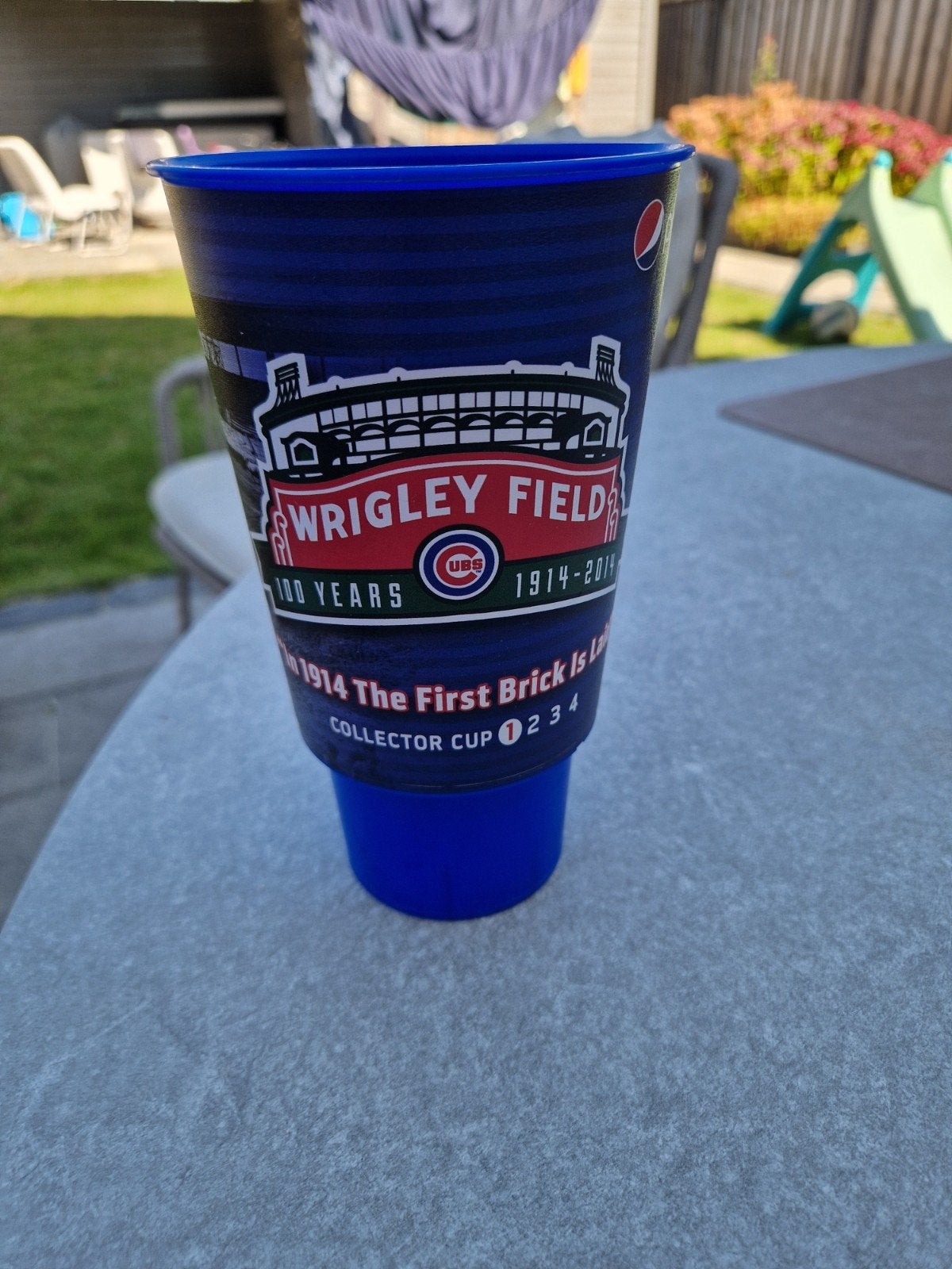 Chicago Cubs Honkbal en Wrigley Field Beker, Ophalen of Verzenden, Zo goed als nieuw, Buitenlandse clubs, Overige typen