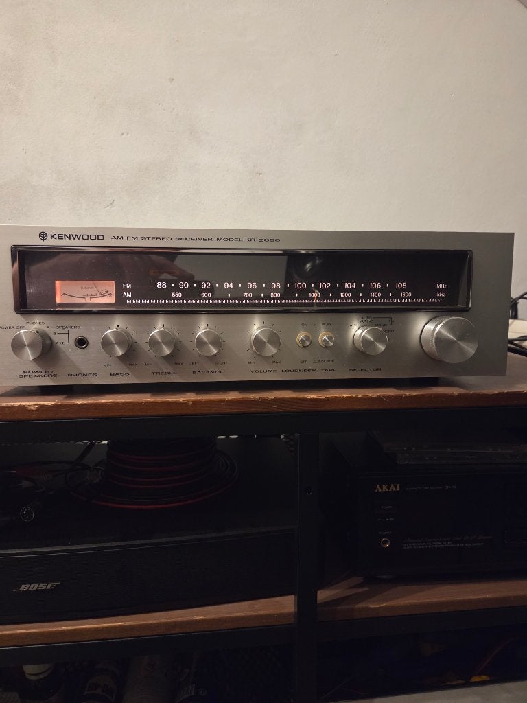 Kenwood KR-2090 Receiver Vintage  jaren 70, Zo goed als nieuw, Ophalen, Overige merken, Minder dan 60 watt