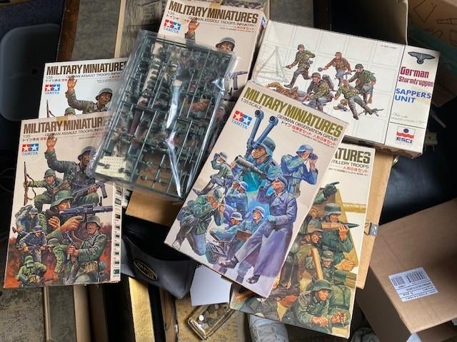 Militairy Miniatures 6x nog in doos, Ophalen of Verzenden, Nieuw, 1:50 of kleiner