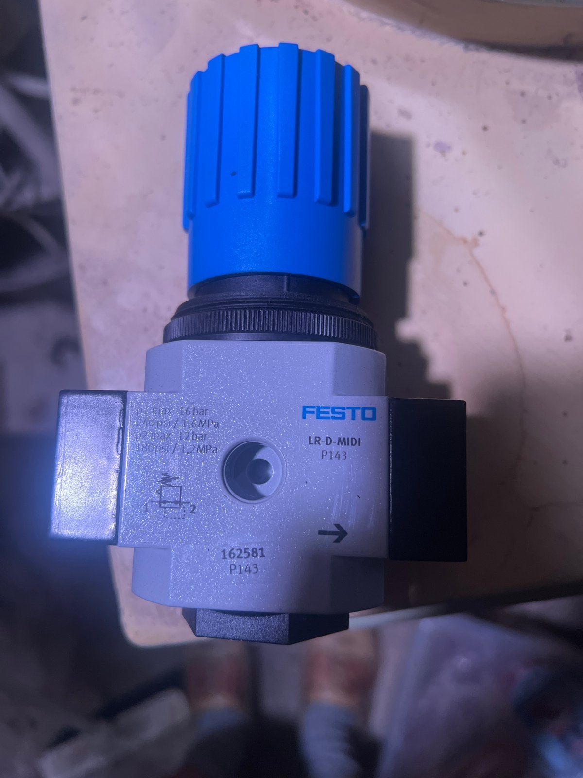 Festo LR-D-MIDI P143 Drukregelaar, Ophalen of Verzenden