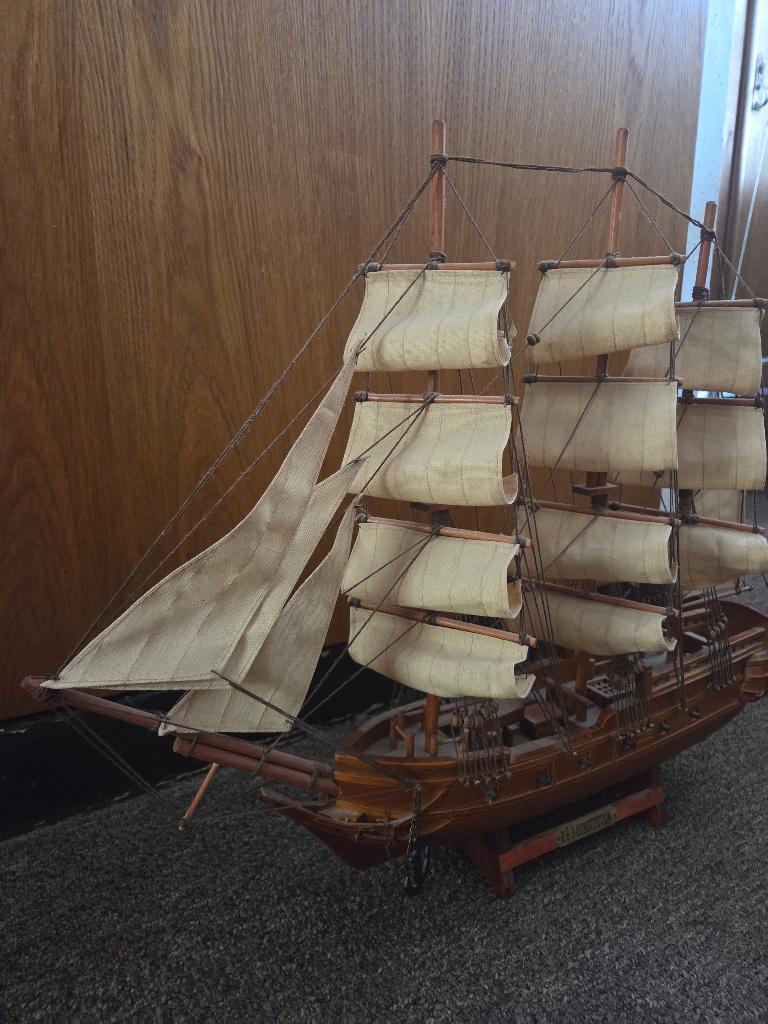 Schip miniatuur, Hobby en Vrije tijd, Modelbouw | Boten en Schepen, Ophalen of Verzenden, Gebruikt, 1:50 tot 1:200, Overige merken