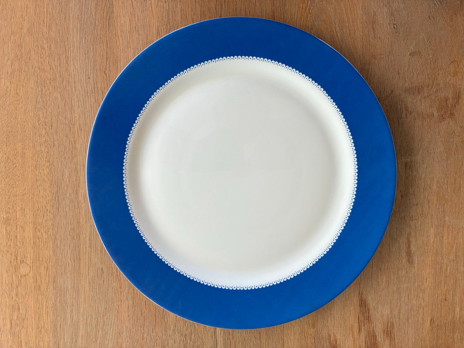 Set van 12 onderborden, Arcopal, 30 cm doorsnede, blauw/wit, Huis en Inrichting, Overige materialen, Overige merken, Klassiek