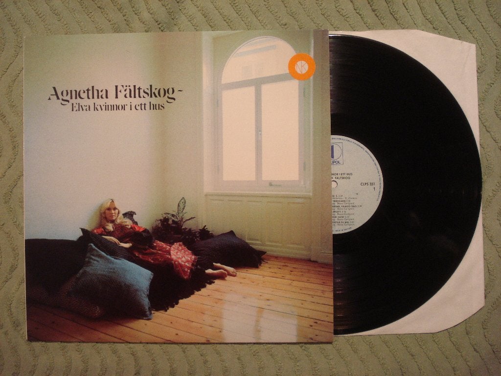 Agnetha Fältskog Vinyl LP: ‘Elva kvinnir i ett hus’ (Zweden), LP, Gebruikt, Pop, Ophalen of Verzenden