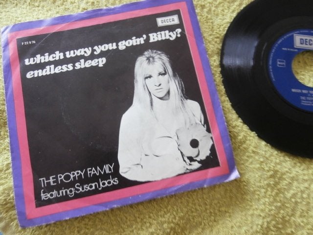 The Poppy Family - Which Way You Goin'Billy?, 7 inch, Ophalen of Verzenden, Zo goed als nieuw, Pop