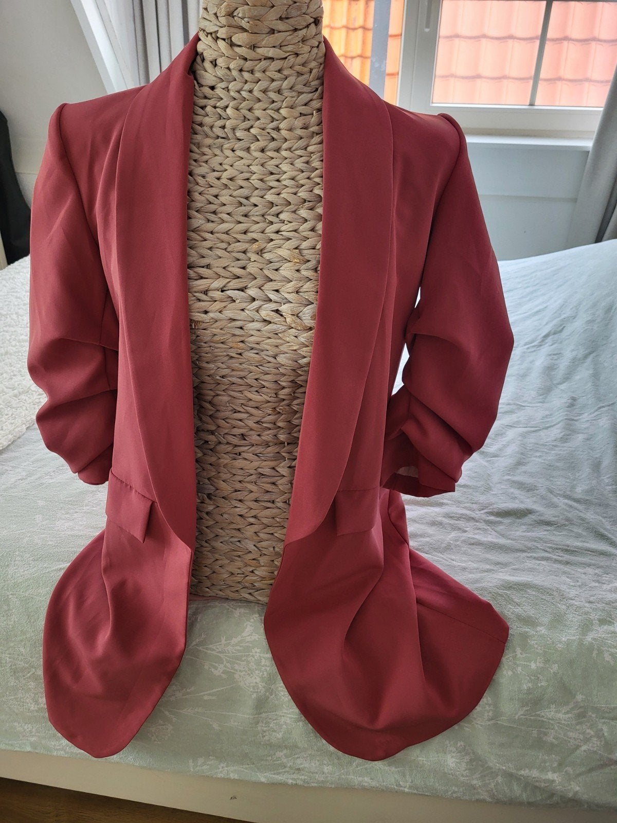 Lange blazer maat M, Musthaves, Ophalen of Verzenden, Gedragen, Maat 38/40 (M)