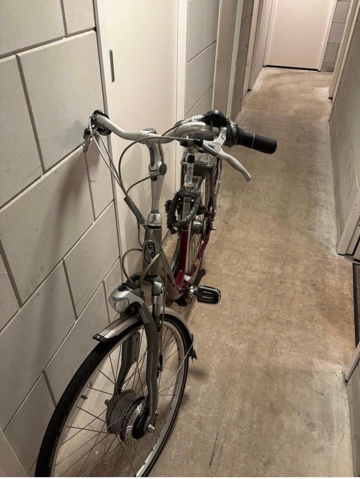 Gazelle elektrische fiets - werkt, batterij defect, Ophalen, Velgrem, Gazelle, 53 tot 56 cm