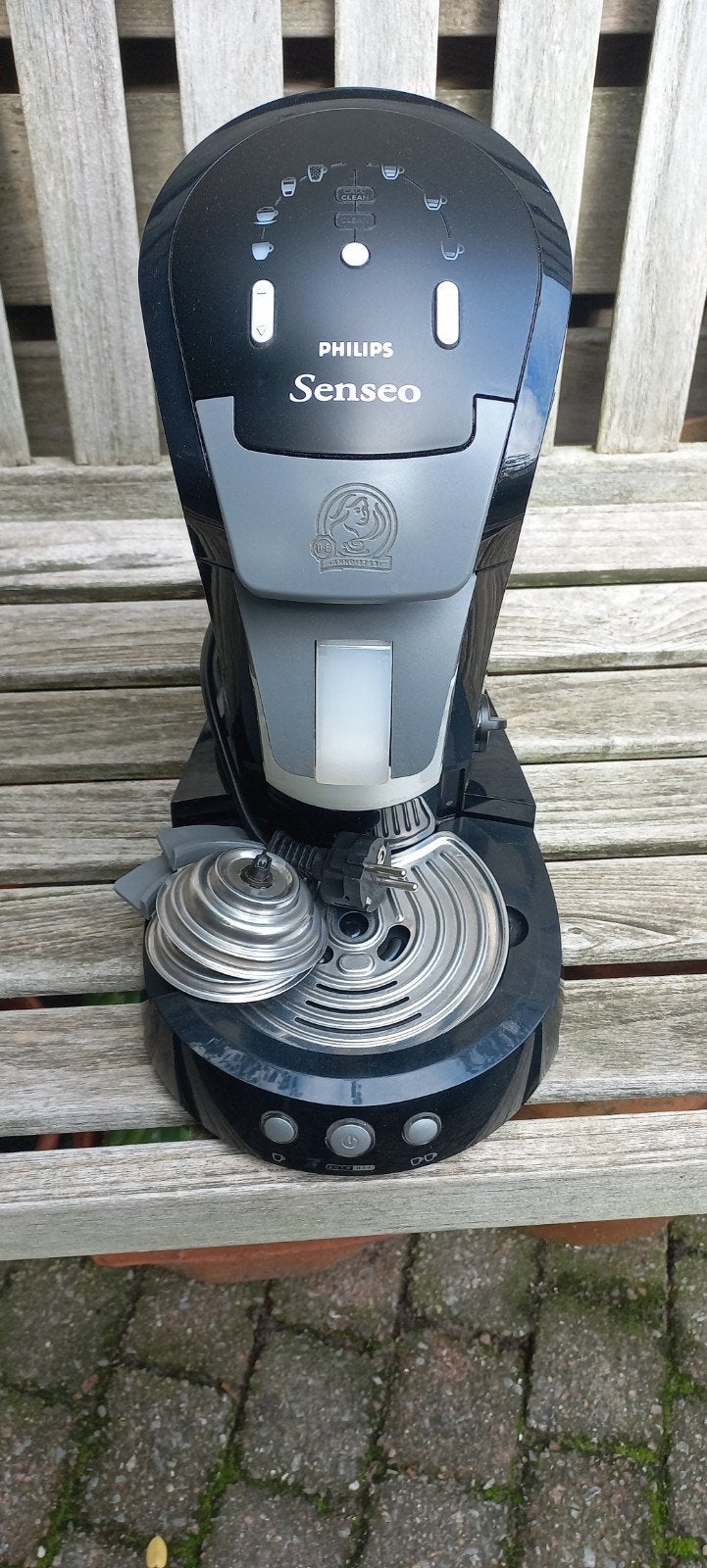 Philips Latte Senseo HD 7850 Koffiezetapparaat - Zwart, Witgoed en Apparatuur, Ophalen, Koffiepads en cups, Gebruikt, Koffiemachine