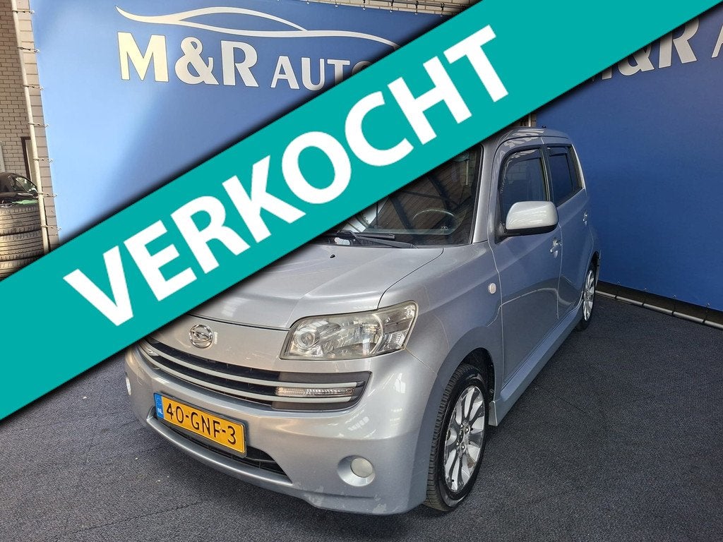 Daihatsu Materia 1.5 Soul Automaat met Nieuwe APK, Auto's, Daihatsu, 1025 kg, Stof, Elektrische ramen, Origineel Nederlands