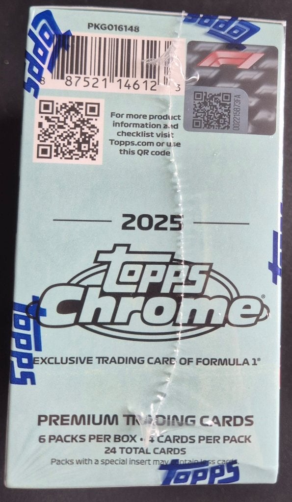 2025 Topps Chrome Formula 1 Value Box, Verzamelen, Verzenden, Nieuw, Formule 1